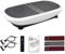 3D Crazy Fit Vibration Plate – Dual Motor Oscillation & Pulsation | 80 Speed Levels, Remote Control & Resistance Bands | Whole Body Fitness Machine for Home – 150 kg Max Load