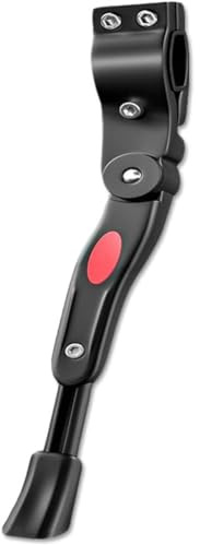 PSFVHHQI FahrradstäNder FüR Specialized Turbo Levo Expert Carbon Turbo Levo G3 HT, Aluminium Fahrrad Kickstand rutschfest HinterbaustäNder HöHenverstellbarer SeitenstäNder Fahrradteile,Black