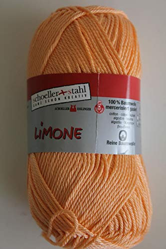 Limone Schoeller + Stahl 100 % Baumwolle 50 g Farbe 002-apricot