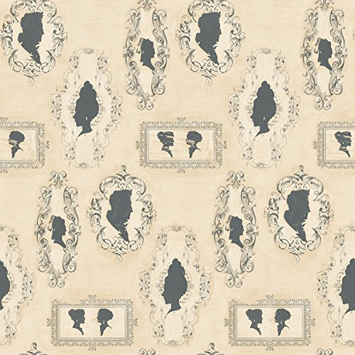 Memories Nostalgie Retro Vlies Tapeten Barock vergilbt G56138