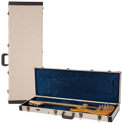 Gator Cases Journeyman Series Deluxe Wood Case for Electric Bass Guitars; Fits Fender Precision/Jazz Bass, & More (GW-JM-BASS), GW-JM BASS
