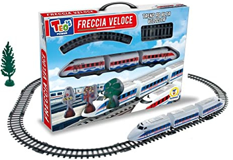 VD - TEO'S - Treno Freccia Veloce Pista 55X44 CM