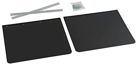 Lampa 14014 Coppia paraspruzzi Camion in PVC Nero - 62x40 cm