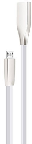 High Grade - Tangle Free Micro USB Cable with Fast Charging - Supplied with Cable Holder - AAA Products®