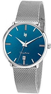 Lip Homme Uhr Analogique Quartz (Pile) mit Métal Armband 671424