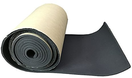 Supmico 1 X Kfz Schallschutz Dämpfung Isolierung 10mm geschlossenen Zellschaum Schalldicht Klebstoff Matte 50cm x 100cm