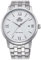 Orient Herren Analog Automatik Uhr mit Edelstahl Armband RA-AC0F10S10B