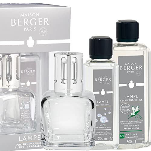 Lampe Berger Anti Mücken Set Ice Cube inkl. 500ml Anti-Mücken Neutral