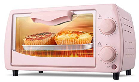 Mini forno da 12 l, temperatura regolabile 0-230 ℃ e timer da 60 minuti, a tre strati, cottura per la casa, multi-funzione, forno elettrico completamente automatico, cottura torte, pane, pizza con