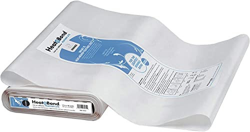 Lamina heat n bond transparente, corte de medio metro (50 cm) x 60 de ancho. Termoadhesiva con plancha.