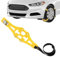 8 Stück Auto Schneeketten,für Hyundai i10 Grand-i10 i20 i30 i40 ix20 ix25 ix35 ix55,Verstellbare Universal,für Reifenbreite 165-265mm,Yellow