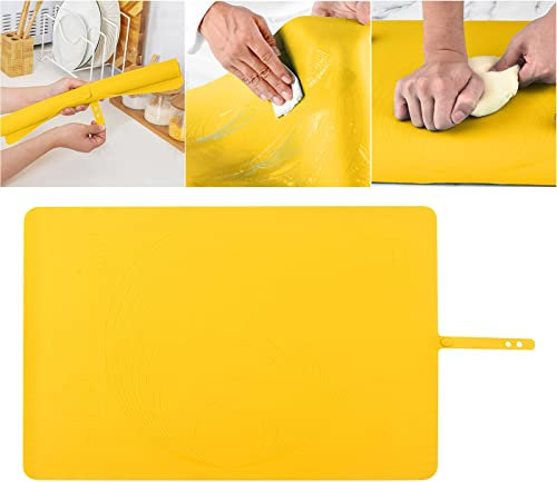 Tappetino in silicone extra large da cucina, tappetino da forno in silicone extra large 2023, tappetini da pasticceria in silicone antiscivolo non stick, tappetini in silicone per bancone cucina, tapp