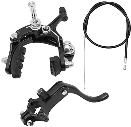 Vkinman Rennrad-Bremssattel-Bremssattel-Bremssatz, Aluminium, C-Form, Bremshebel, Bremsgehäuse und Kabelbremsen