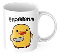 Pıçaklarım Komik Civciv Kupa Bardak Komik Türkisch Lustige Tasse Türk Kupa Bardak