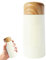 sesameless 150ML Small Thermal Flask for Milk Coffee Tea,Mini Flasks for Hot Cold Drinks,Small Water Bottle of 304 Stainless Steel,Portable Vacuum Flask for Work (White)