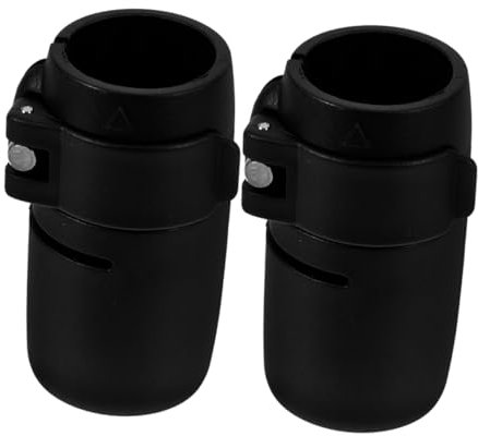 SUPVOX 2pcs Paddle Board Lock Buckle Kayak Boat Outdoor Paddle Clamp Fixed Paddle Holder Kayak Paddle Clamp Fixed Paddle Buckle Universal Paddle Clip Kayak Tool Paddle Lock Pvc Black