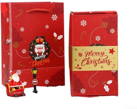 Weihnachts-Überraschungsbox, Weihnachts-Bounce Surprise DIY Faltbox für Weihnachten Bounce Box (B)