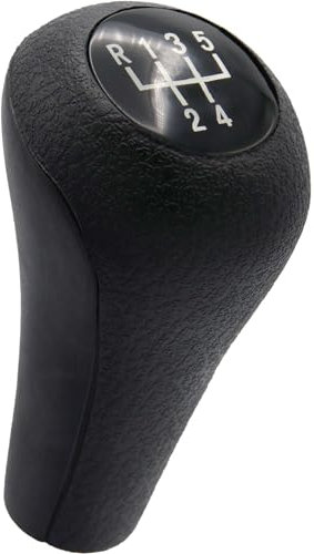 Recambo Schaltknauf 5 Gang passend für BMW 3er, E36, 1990-2000, Plug & Play, Auto Schalthebel, schwarz