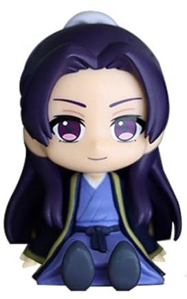 Tongyundacheng Jinshi und Maomao Figur Anime sitzendes Modell Figuren 10 cm niedliche PVC-Statue Anime Sammlerstücke Figur Ornamente Desktop-Dekoration