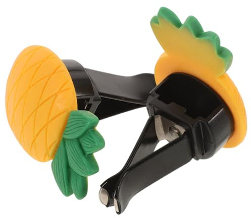 MAGICLULU 2stücke Lufterfrischer-lüftungsclip Für Auto Ananas-lebensmittel Verstellbare Clips Ästhetisches Autozubehör Für Innenraum Kawaii Accessoires Für Frauen