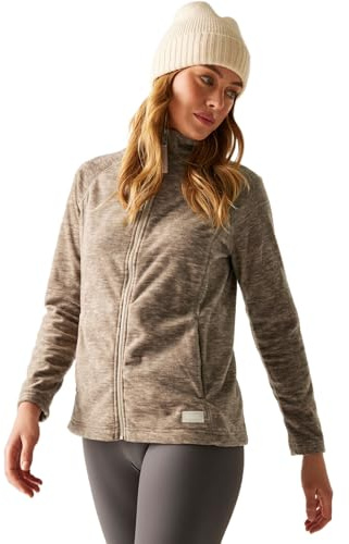 Regatta Womens Mayse Full Zip Fleece Brown