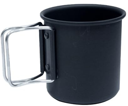 JDNH Durabilità Lega di Alluminio Tazza Viaggiare Caffè fatto a mano Arrampicata per Campeggio Escursioni e Picnic Tazza da viaggio riutilizzabile