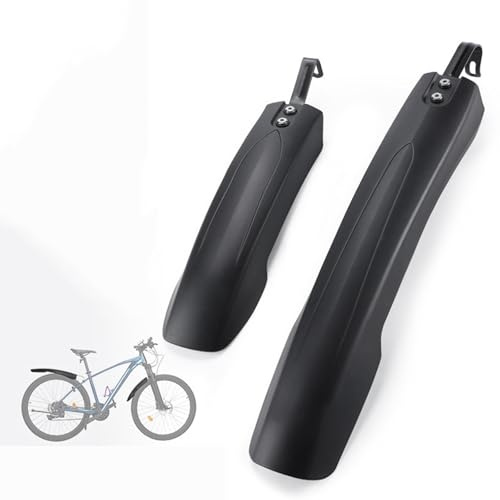 YSNFDN Fahrrad Schutzblech Set für Cannondale Topstone Neo Lefty, Vorder und Hinterrad Schutzbleche, Schnelle Demontage Spritzschutz Set, für 26-29 Zoll Fahrrad Mud Zubehör