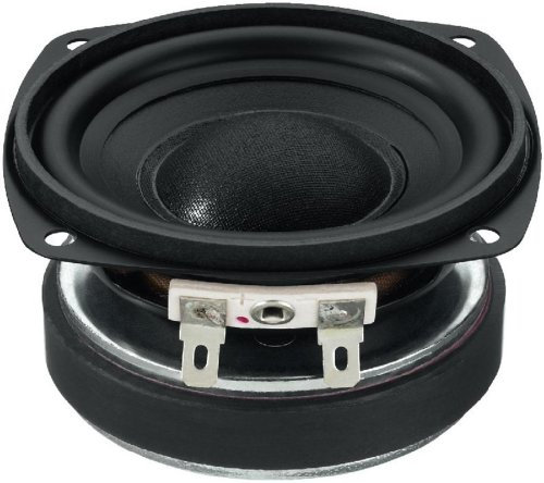 Monacor SPH-75/8 - Subwoofer componente de 30W, negro