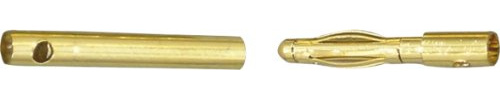 JAMARA 095629 - Goldkontakt 2 mm 100 Paar