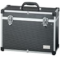 Comair 3010080D Werkzeugkoffer Aluminium, 33.5 x 45 x 20 cm, schwarz