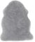Ibena Parkano Baby Lammfell grau – kuschelweiches Schaffell Verschiedene Größen, Naturfell groß ökologisch gegerbt ca. 80-90 cm