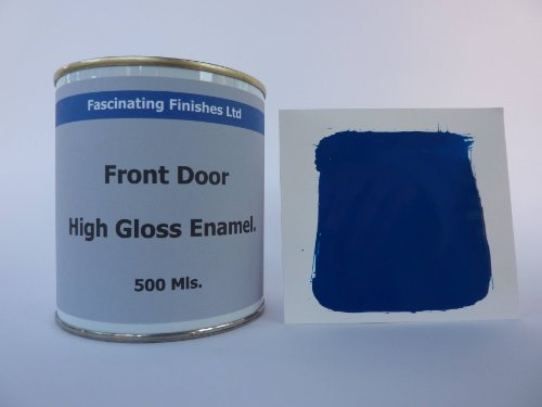 1 x 500ml Royal Blue High Gloss Front & Garage Door Paint