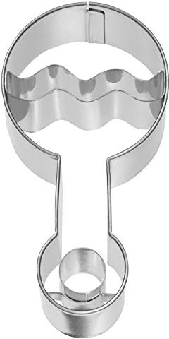 Birkmann, Ausstechform Babyrassel, 7,5 cm, Edelstahl
