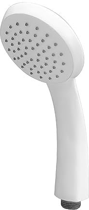 JASS Ferry White Single Function Handheld Shower Head Replacement Bathroom Handset