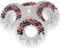 Anarchy Wheels 57 mm Rollen, Unisex Erwachsene, weiß, 57