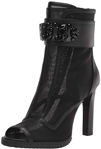 KARL LAGERFELD Damen Blayze Fashion Bootie Stiefelette, Schwarz, 40 EU