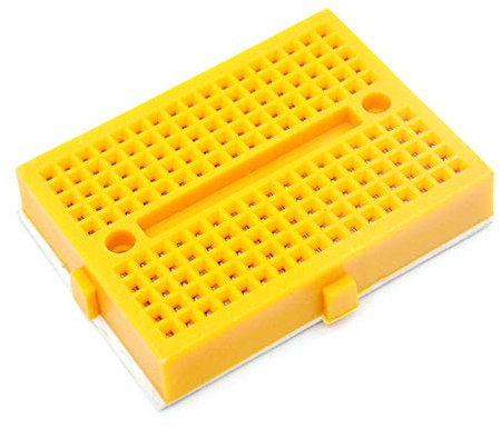 Reland Sun 5Pcs SYB-170 4.5 * 3.5 Mini Small Bread Board Breadboard PCB Circuit Panel (yellow)