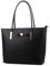 Wedmay Grand sac fourre-tout noir pour ordinateur portable, voyage, école, sac à main pour femme, Noir , Large