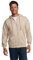 Fruit of the Loom Men's Eversoft Fleece Sweatshirts & Hoodies Shirt, Full Zip-Khaki Heather, XXXL