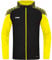 JAKO - Veste à Capuche Performante, Mixte, Noir/Jaune Doux, XL