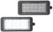 Ayikeiy 2pcs LED Rear Number license plate lights compatible with Seat Ibiza IV 6J/6P Hatchback 2009-2016 tag registration lamps