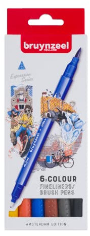 Bruynzeel Amsterdam Edition Fineliner Pinselstift
