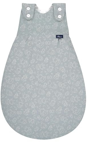 Alvi Baby Mäxchen Außensack Exklusiv I Baby-Schlafsack mitwachsend & atmungsaktiv I Kinderschlafsack waschbar I leichter Schlafsack