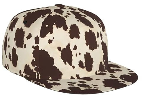 Baseballmützen Papa Hüte Einstellbare Größe Outdoor-Aktivitäten Alle Jahreszeiten Unisex Baseball Cap Aborigines, Braune Kuh-Punkte, One size