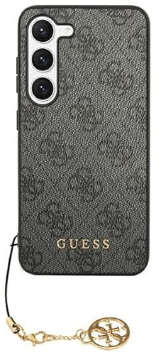 Guess GUHCS24MGF4GGR Hülle für S24+ S926 Schwarz hardcase 4G Charms Collection
