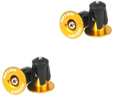 Sosoport 2 Pairs Harm Reduction Handlebar inside Diameter >=mm Pirate Hat Headband Plug Shakers for Protein Shakes Mtb Handlebar Ends Arabic Alphabet Poster Aluminum Alloy Bike