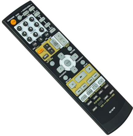 RC-651M Fernbedienung ersetzt -VINABTY-fit für Onkyo Receiver Fernbedienung 24140651 RC651M TX-SR604S TX-SR674S TX-SR604 TX-SR604E TX-SR674 TX-SR674E TX-SR8460 TX-SR8467