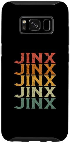 Hülle für Galaxy S8 Retro Individueller Vorname Name Jinx