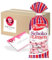 Pere's Candy Bundle für 5 x 225 g Piasten Schokolinsen Schokolade-Dragees Schokolade + Pere's Candy Notepad DIN A7-25 Blatt