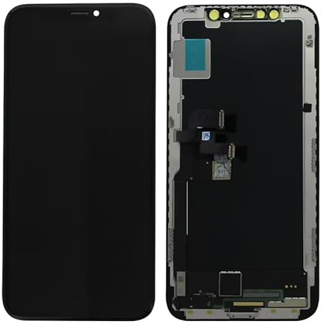 Générique Écran pour iPhone X, FHD Tactile et 5.8 LCD Complet de Remplacement, Compatible avec iPhone 10 Display en Verre d'Assemblage de Numériseur + Outils de Réparation